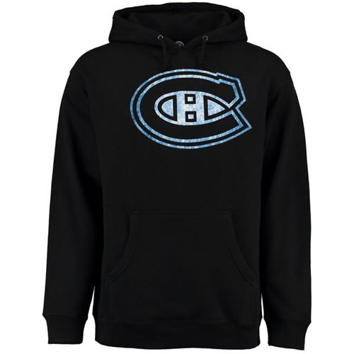 Montreal Canadiens Rinkside Pond Hockey Pullover Hoodie Black