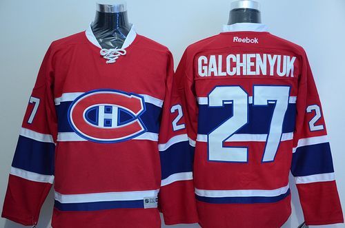 Canadiens #27 Alex Galchenyuk Red New CH Stitched NHL Jersey