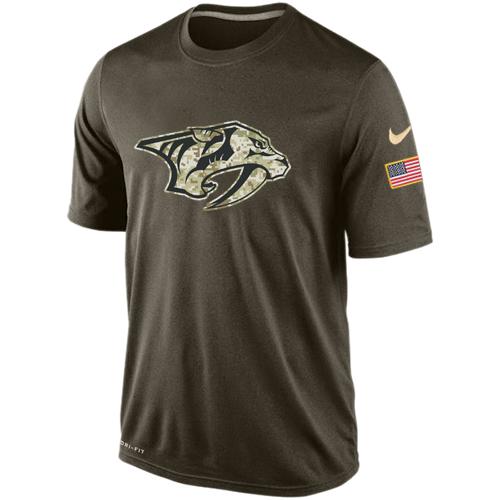 Men's Nashville Predators Salute To Service Nike Dri-FIT T-Shirt