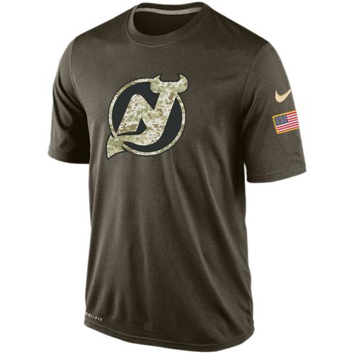 Men's New Jersey Devils Salute To Service Nike Dri-FIT T-Shirt