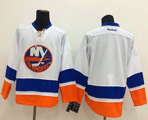 Islanders Blank White Stitched NHL Jersey