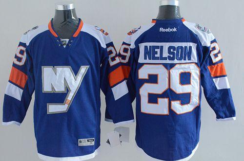 Islanders #29 Brock Nelson Baby Blue 2014 Stadium Series Stitched NHL Jersey