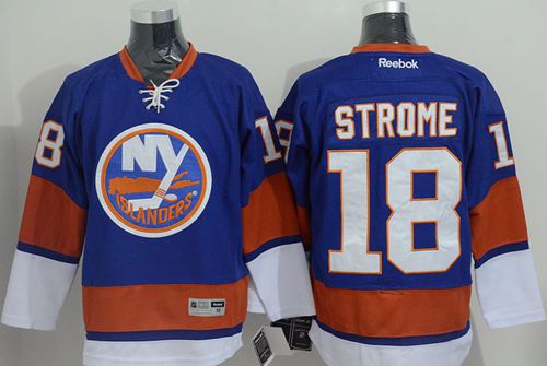 Islanders #18 Ryan Strome Baby Blue Stitched NHL Jersey