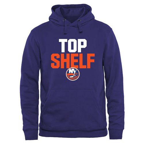 New York Islanders Top Shelf Pullover Hoodie Royal