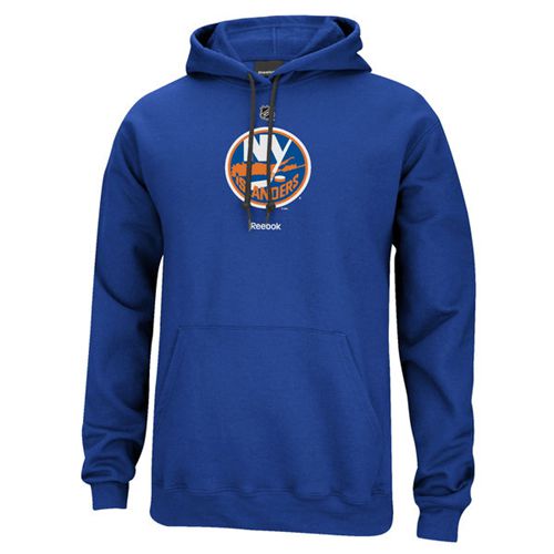 Reebok New York Islanders Primary Logo Pullover Hoodie Royal Blue