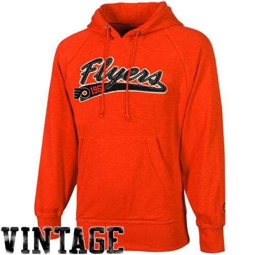 Old Time Hockey Philadelphia Flyers Hudson Pullover Hoodie Orange