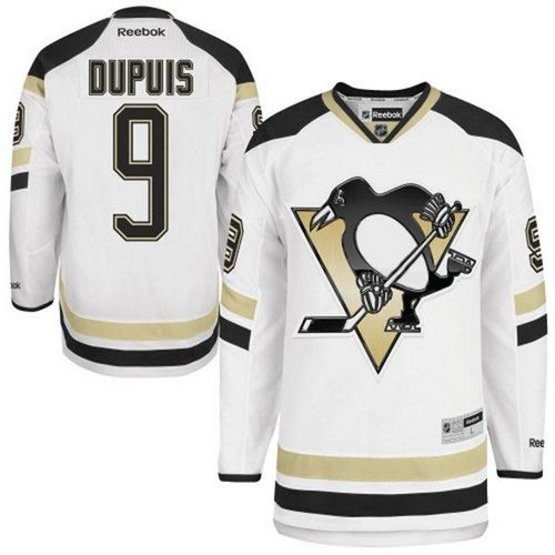 Penguins #9 Pascal Dupuis White 2014 Stadium Series Stitched NHL Jersey