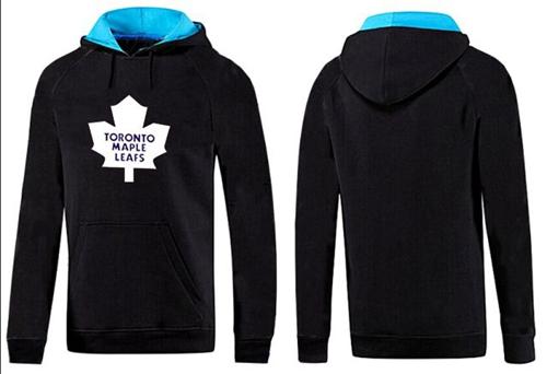 Toronto Maple Leafs Pullover Hoodie Black & Blue