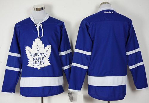 Maple Leafs Blank Blue New Stitched NHL Jersey