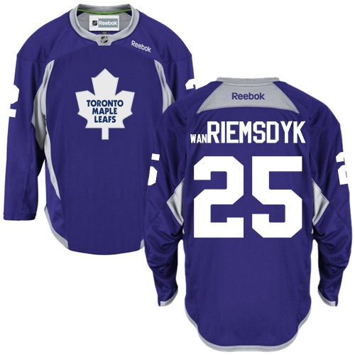 Maple Leafs #25 James Van Riemsdyk Purple Practice Stitched NHL Jersey