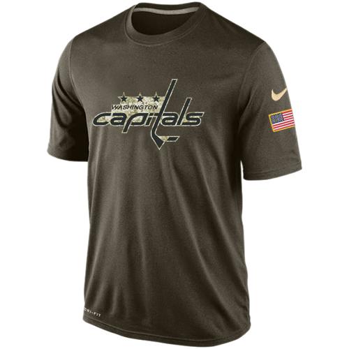 Men's Washington Capitals Salute To Service Nike Dri-FIT T-Shirt