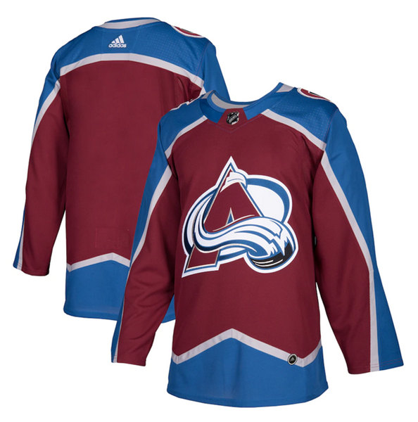 Men's Colorado Avalanche Blank Red Stitched Jersey