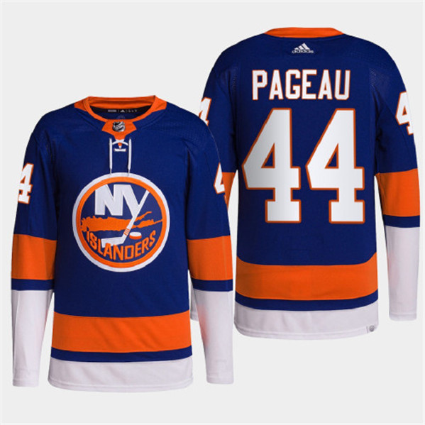 Men's New York Islanders #44 Jean-Gabriel Pageau Royal Stitched Jersey