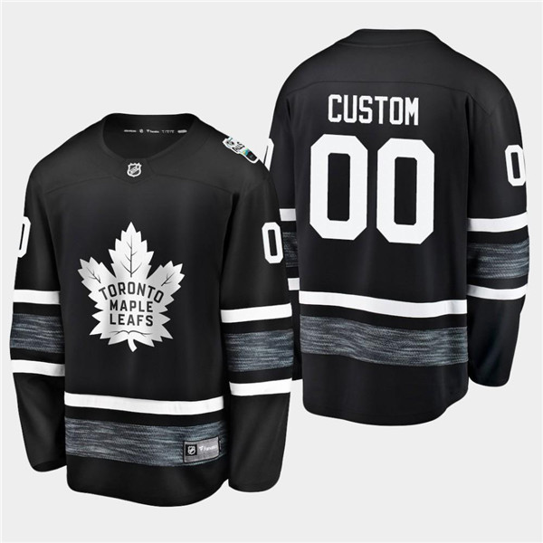 Men's Toronto Maple Leafs Custom 2019 NHL All Star Black ...