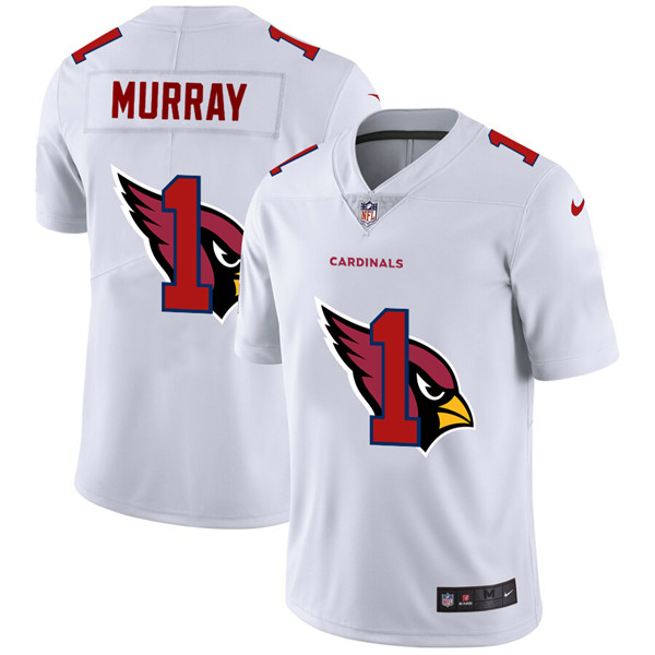 Men's Arizona Cardinals #1 Kyler Murray White Stitched NFL Jersey