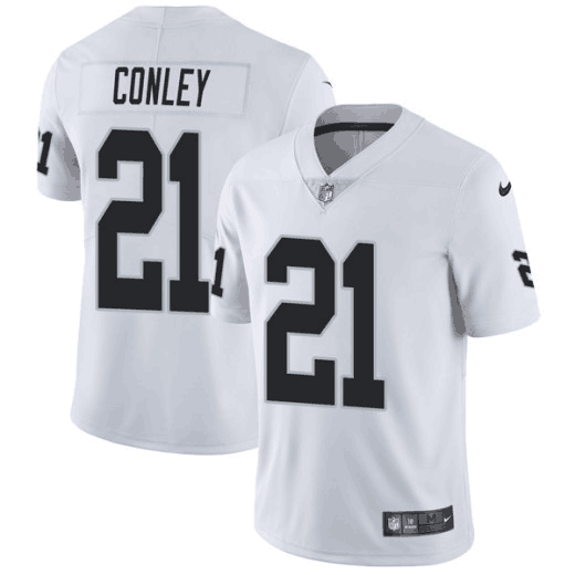 Men's Oakland Raiders #21 Gareon Conley White Vapor Untouchable Limited Stitched NFL Jersey