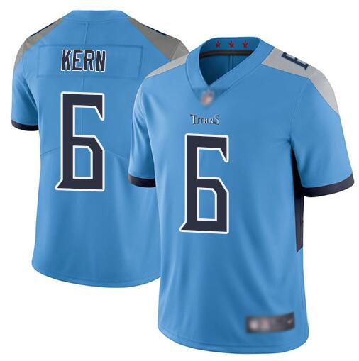 Men's Tennessee Titans #6 Brett Kern Light Blue Vapor Untouchable Limited Stitched NFL Jersey