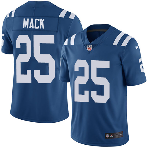 Men's Indianapolis Colts #25 Marlon Mack Royal Blue Vapor Untouchable Limited Stitched NFL Jersey