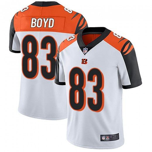 Men's Cincinnati Bengals #83 Tyler Boyd White Vapor Untouchable Limited Stitched NFL Jersey