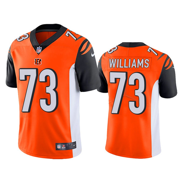 Men's Cincinnati Bengals Orange #73 Jonah Williams 2020 Vapor Untouchable Limited Stitched NFL Jersey