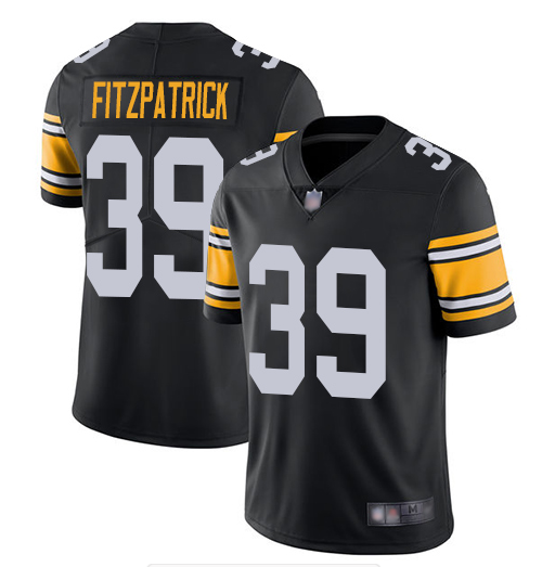 Men's Pittsburgh Steelers #39 Minkah Fitzpatrick 2019 Black Vapor ...