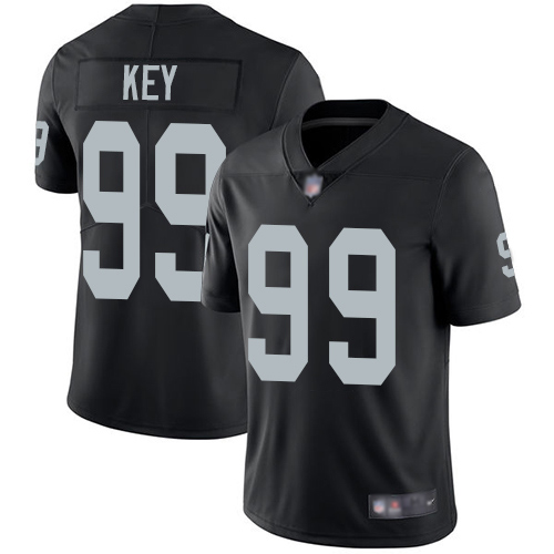 Men's Oakland Raiders #99 Arden Key Black Vapor Untouchable Limited Stitched NFL Jersey