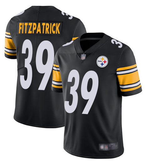 Men's Pittsburgh Steelers #39 Minkah Fitzpatrick Black Vapor Untouchable Limited Stitched NFL Jersey.