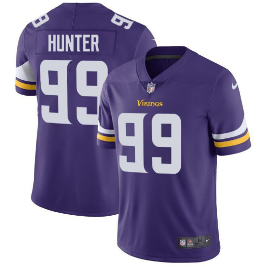 Men's Minnesota Vikings #99 Danielle Hunter Purple Vapor Untouchable Limited NFL Stitched Jersey