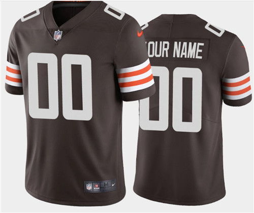 Men's Cleveland Browns ACTIVE PLAYER 2020 New Brown Vapor Untouchable Limited Stitched NFL Jersey