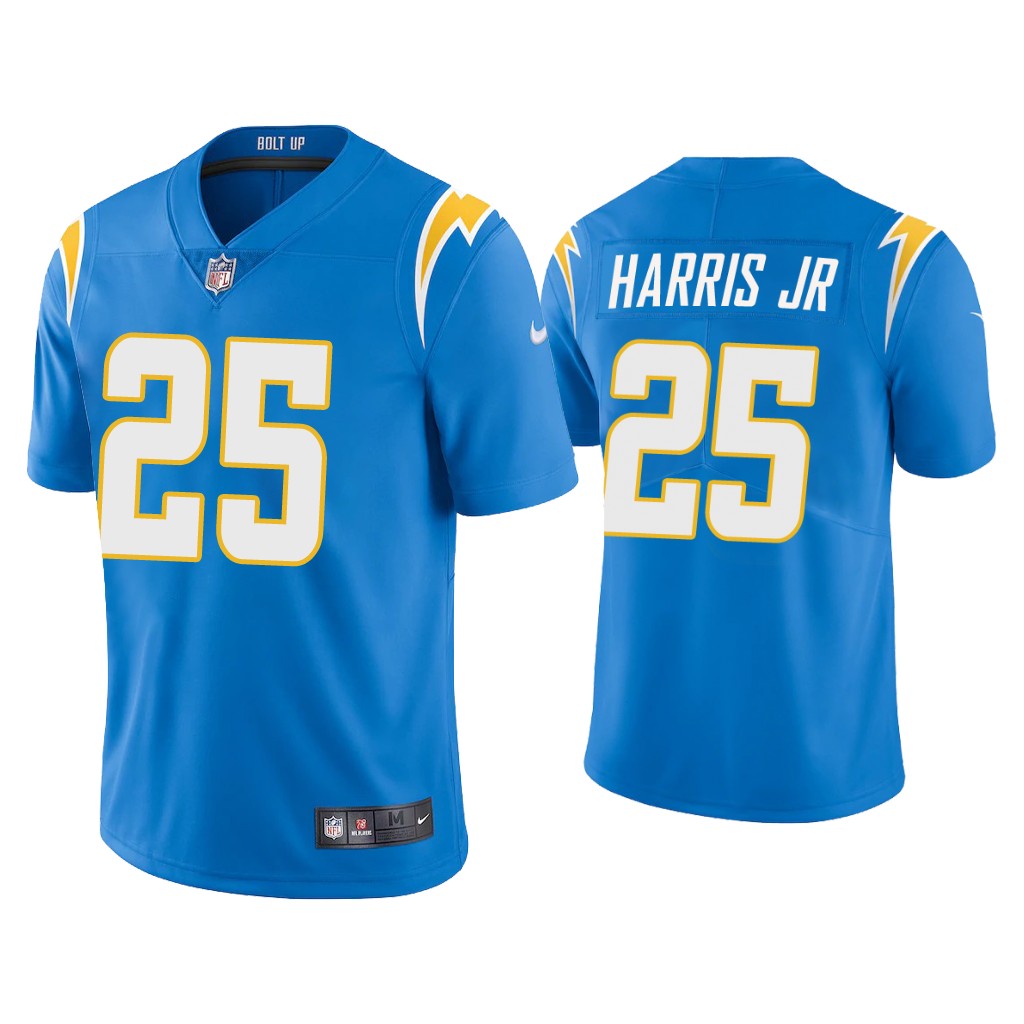 Men's Los Angeles Chargers #25 Chris Harris Jr. 2020 Blue Vapor Untouchable Limited Stitched Jersey