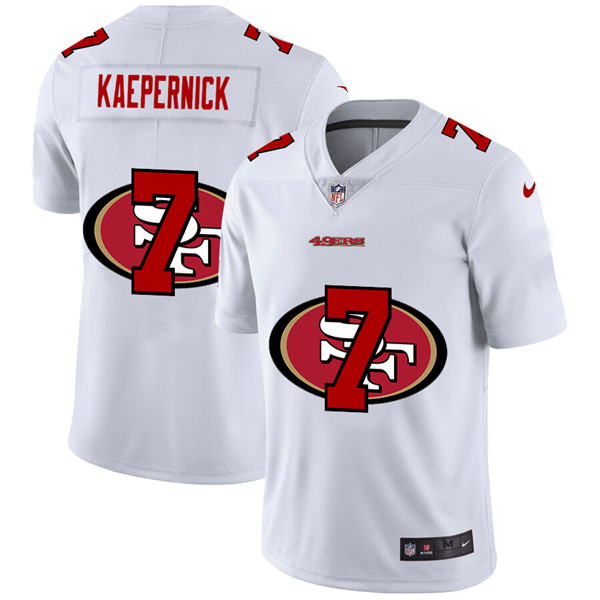 Men's San francisco 49ers #7 Colin Kaepernick White Stitched NFL Jersey