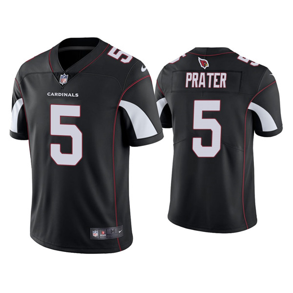 Men's Arizona Cardinals #5 Matt Prater Black Vapor Untouchable Limited Stitched Jersey