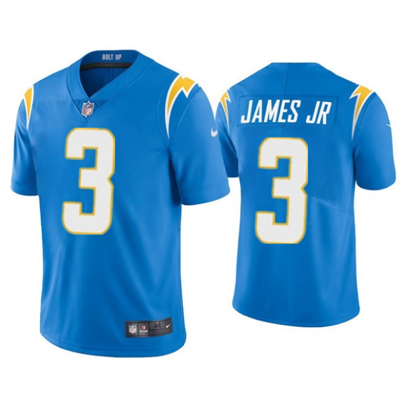 Men's Los Angeles Chargers #3 Derwin James Jr. Blue Vapor Untouchable Limited Stitched Jersey
