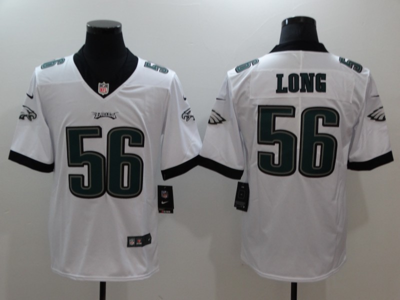 Men's Philadelphia Eagles #56 Chris Long White Vapor Untouchable Limited Stitched NFL Jersey