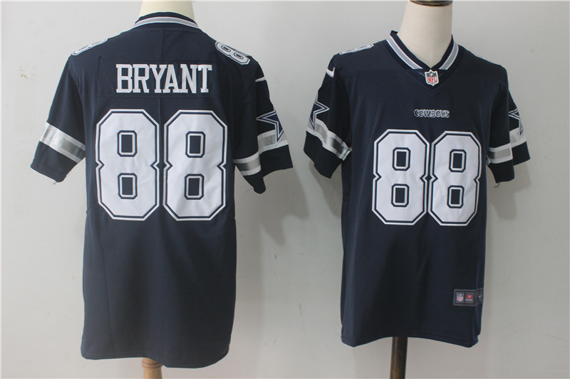 Men's Nike Dallas Cowboys #88 Dez Bryant Navy Blue Team Color Stitched NFL Vapor Untouchable Limited Jersey