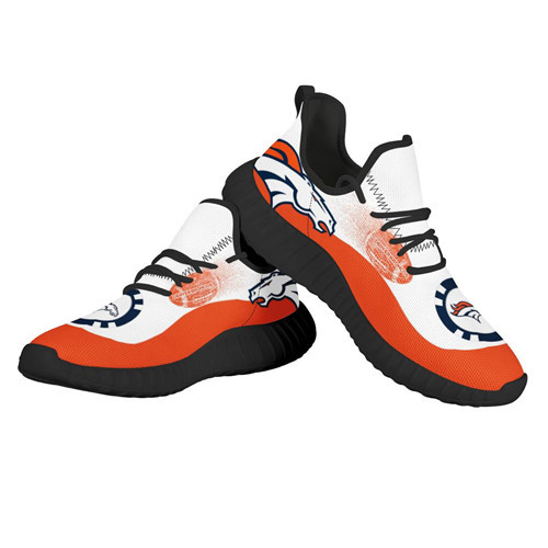 Women's NFL Denver Broncos Lightweight Running Shoes 005