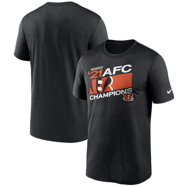 Men's Cincinnati Bengals Black AFC Champions T-Shirt