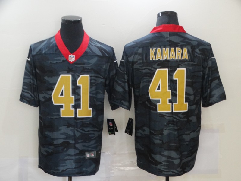 Men's New Orleans Saints #41 Alvin Kamara 2020 Camo Limited Stitched NFL Jersey
