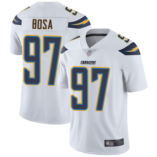 Men's Los Angeles Chargers #97 Joey Bosa White Vapor Untouchable Limited Stitched NFL Jersey