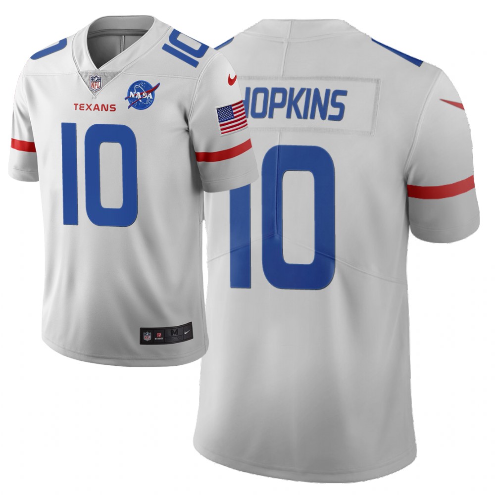 Men's Houston Texans #10 DeAndre Hopkins White 2019 City Edition Limited Stitched NFL Jersey