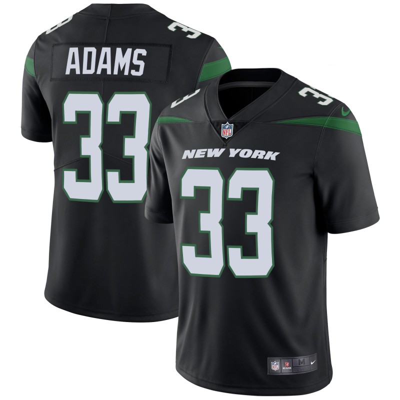 Men's New York Jets #33 Jamal Adams Black Vapor Untouchable Limited Stitched NFL Jersey