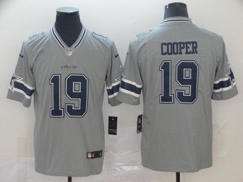 Men's Dallas Cowboys #19 Amari Coope GaryInverted Legend Stitched NFL Jersey