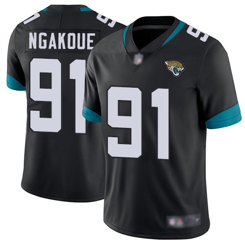 Men's Jacksonville Jaguars #91 Yannick Ngakoue Black Vapor Untouchable Limited Stitched NFL Jersey
