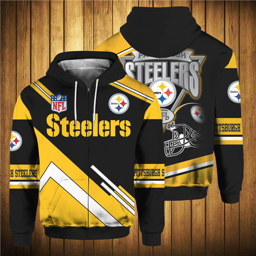 Men's Pittsburgh Steelers Black NFL Jacket