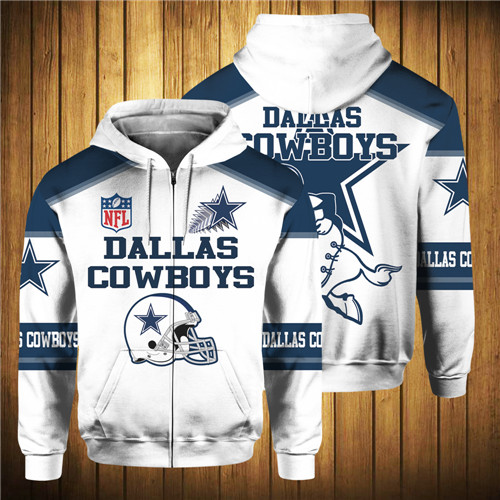 Men's Dallas Cowboys White NFL Jacket