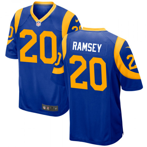 Men's Los Angeles Rams #20 Jalen Ramse Royal Blue Limited Stitched NFL Jersey