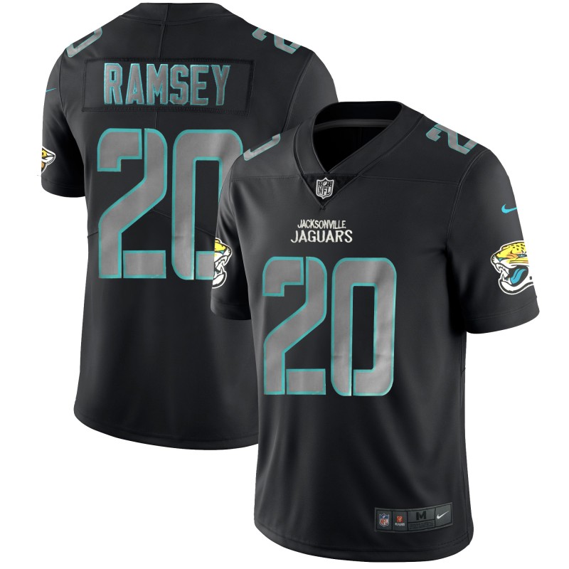 Men's Jaguars #20 Jalen Ramsey 2018 Black Impact Limited Stitched NFL Jersey