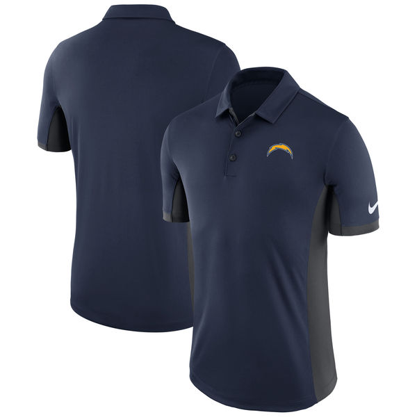 Men's Los Angeles Chargers Nike Navy Evergreen Polo