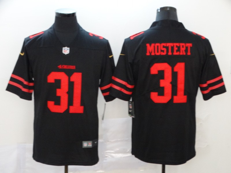 Men's San Francisco 49ers #31 Raheem Mostert Black Vapor Untouchable Limited Stitched NFL Jersey
