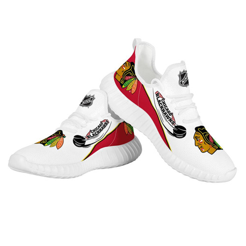 Women's NHL Chicago Blackhawks Lightweight Running Shoes 001